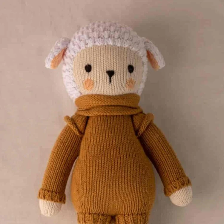 Muñeco Nino Caramelo Oveja - Hecho a mano by Lero Lero - Imagen 4
