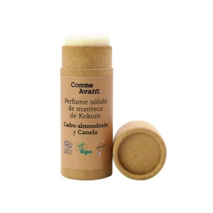 Perfume Sólido Amaderado Y Especiado Con Manteca De Kokum - Cedro Almendrado Y Canela
