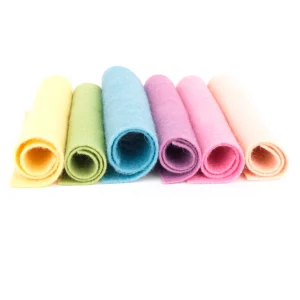 PACK FIELTRO ORGÁNICO COLORES SUAVES 15 X 20