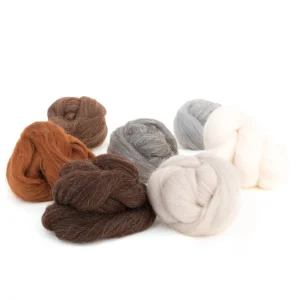 LANA CARDADA PEINADA EN CINTA SIN TEÑIR