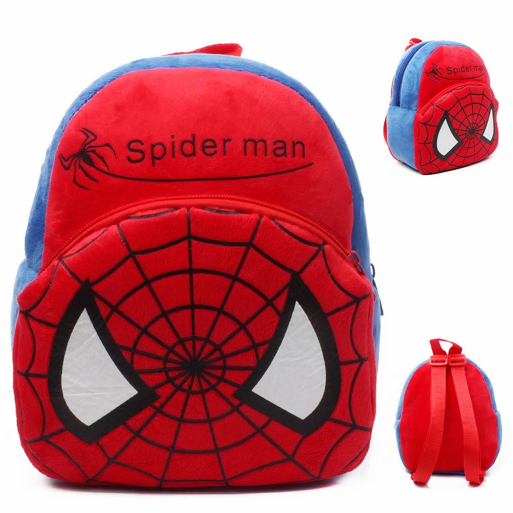 Mochila de felpa con diseño de Spiderman - Imagen 2