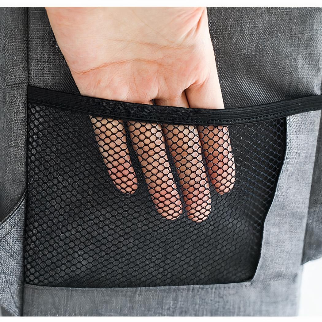 Mochila aislante grande gris - Imagen 4