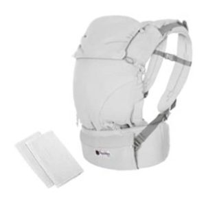 Mochila Ergonómica Quokkababy E-Carrier Silver Diamond