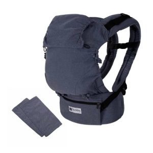 Mochila Ergonómica Quokkababy  E-Carrier  Denim Blue