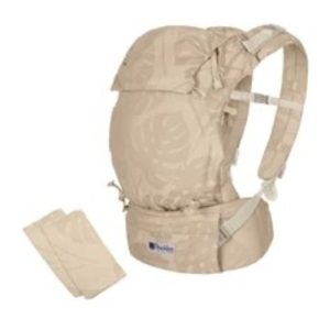 Mochila Ergonómica Quokkababy E-Carrier Taupe Leaves