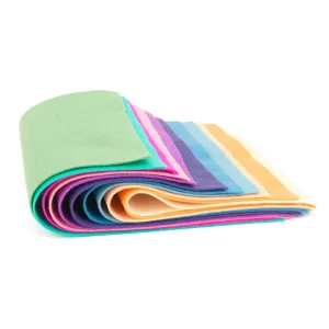 FIELTROS DE LANA 100% PACK COLORES SUAVES