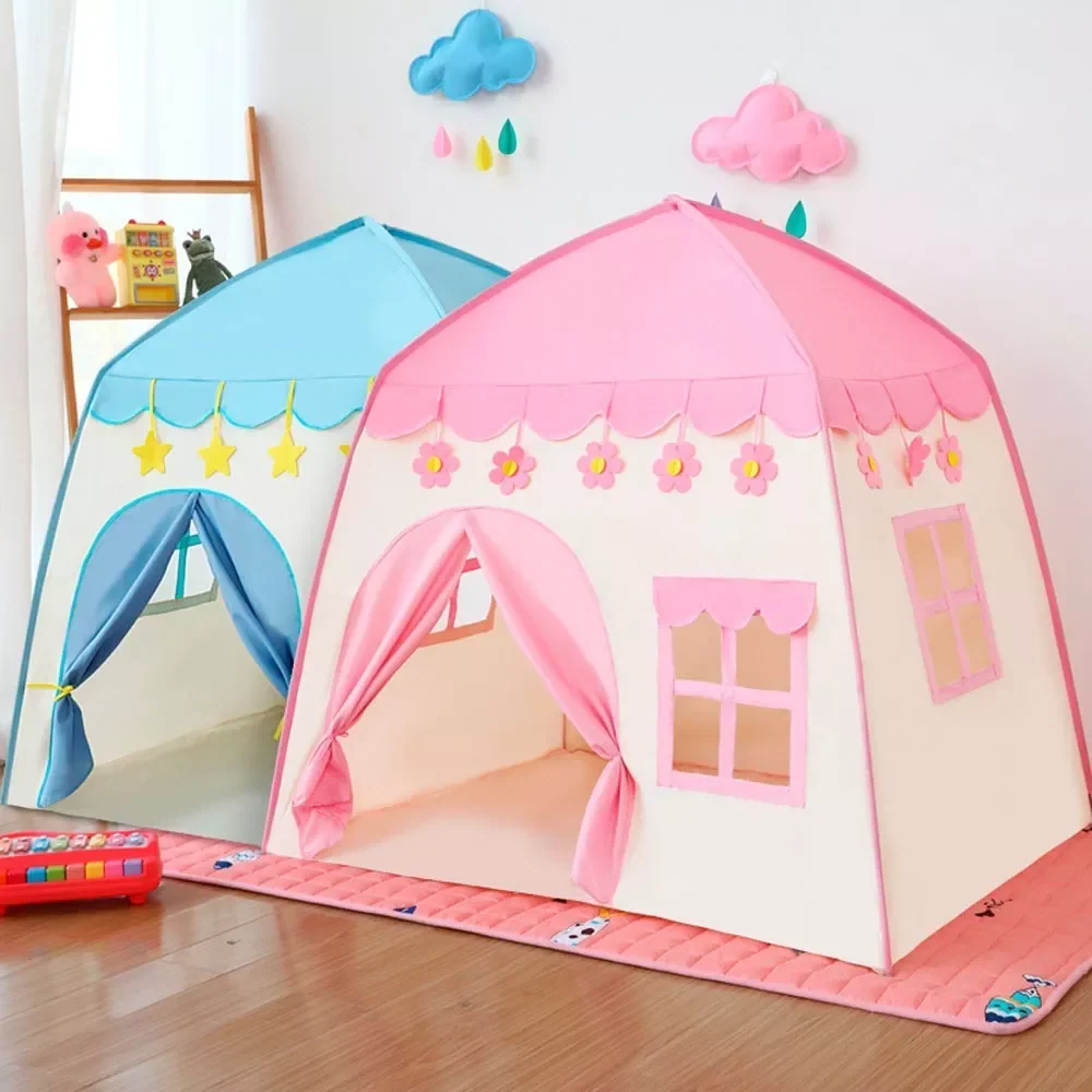 Carpa Castillo Casa Infantil Niñas Niños - Imagen 2